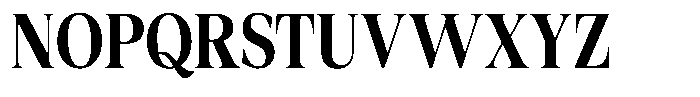 Fitgad Semi Bold Condensed Font UPPERCASE