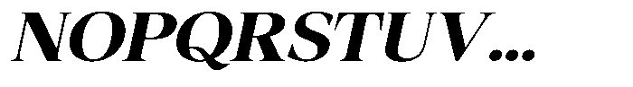 Fitgad Semi Bold Italic Expanded Font UPPERCASE
