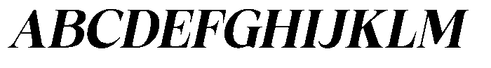 Fitgad Semi Bold Italic Font UPPERCASE