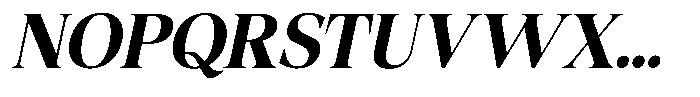 Fitgad Semi Bold Italic Font UPPERCASE