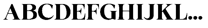 Fitgad Semi Bold Semi Expanded Font UPPERCASE