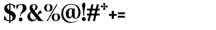 Fitgad Semi Bold Font OTHER CHARS