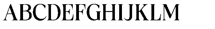 Fitgad Semi Condensed Font UPPERCASE