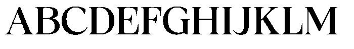 Fitgad Semi Expanded Font UPPERCASE