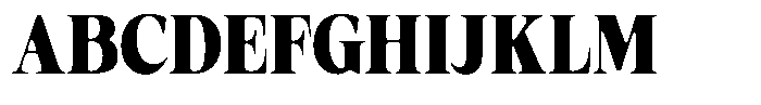 Fitgad Soft Black Condensed Font UPPERCASE