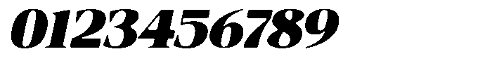 Fitgad Soft Black Expanded Italic Font OTHER CHARS