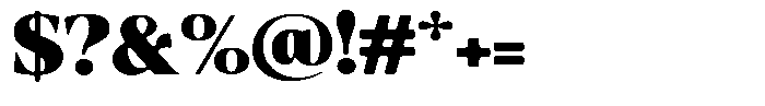 Fitgad Soft Black Expanded Font OTHER CHARS