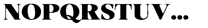 Fitgad Soft Black Expanded Font UPPERCASE