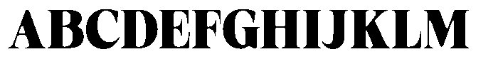 Fitgad Soft Black Semi Condensed Font UPPERCASE