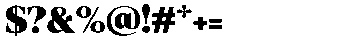 Fitgad Soft Black Semi Expanded Font OTHER CHARS