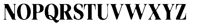 Fitgad Soft Bold Condensed Font UPPERCASE