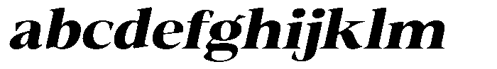 Fitgad Soft Bold Expanded Italic FONT