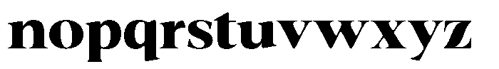 Fitgad Soft Bold Expanded Font LOWERCASE