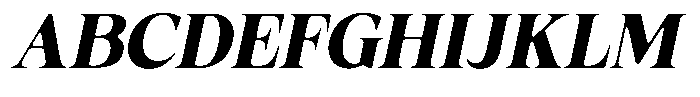 Fitgad Soft Bold Italic Font UPPERCASE