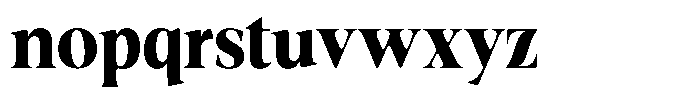 Fitgad Soft Bold Semi Condensed Font LOWERCASE