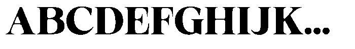 Fitgad Soft Bold Semi Expanded Font UPPERCASE