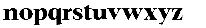 Fitgad Soft Bold Semi Expanded Font LOWERCASE
