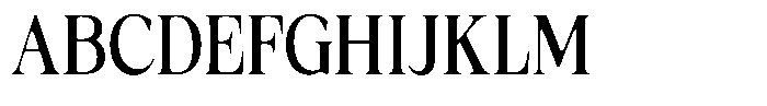 Fitgad Soft Condensed Font UPPERCASE
