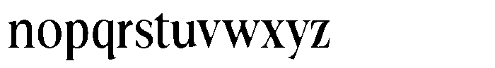 Fitgad Soft Condensed Font LOWERCASE