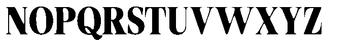 Fitgad Soft Extra Bold Condensed Font UPPERCASE