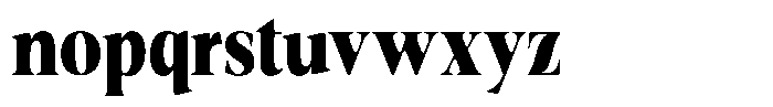 Fitgad Soft Extra Bold Condensed Font LOWERCASE