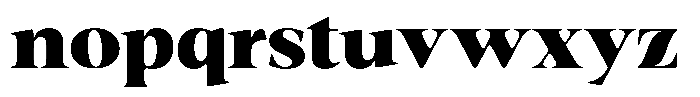 Fitgad Soft Extra Bold Expanded Font LOWERCASE