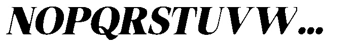 Fitgad Soft Extra Bold Italic Font UPPERCASE