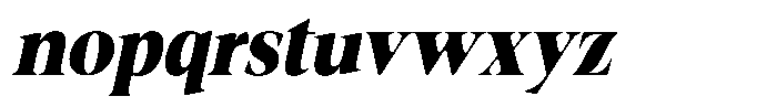 Fitgad Soft Extra Bold Semi Condensed Italic Font LOWERCASE