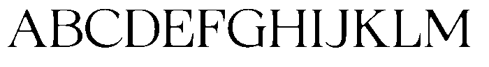 Fitgad Soft Extra Light Expanded Font UPPERCASE