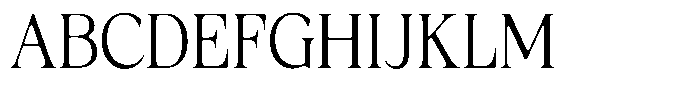 Fitgad Soft Extra Light Semi Condensed Font UPPERCASE
