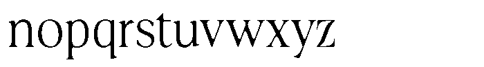 Fitgad Soft Extra Light Semi Condensed Font LOWERCASE