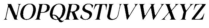 Fitgad Soft Italic Font UPPERCASE