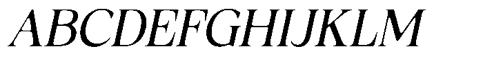 Fitgad Soft Light Italic Font UPPERCASE