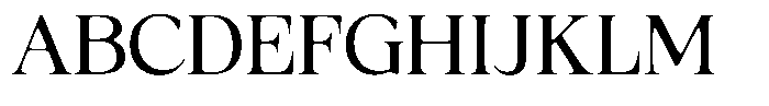 Fitgad Soft Light Semi Expanded Font UPPERCASE