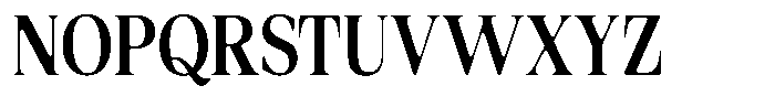 Fitgad Soft Medium Condensed Font UPPERCASE