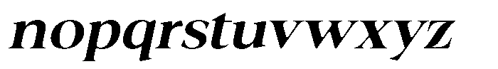 Fitgad Soft Medium Expanded Italic Font LOWERCASE