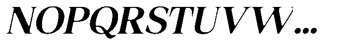 Fitgad Soft Medium Semi Expanded Italic Font UPPERCASE