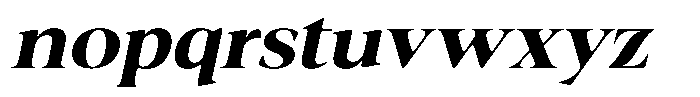 Fitgad Soft Semi Bold Expanded Italic Font LOWERCASE