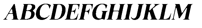 Fitgad Soft Semi Bold Italic Font UPPERCASE