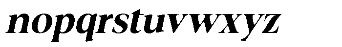 Fitgad Soft Semi Bold Italic Font LOWERCASE