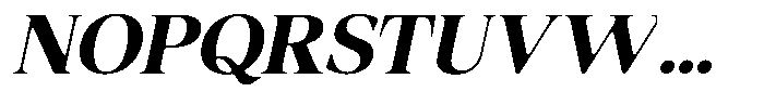 Fitgad Soft Semi Bold Semi Expanded Italic Font UPPERCASE