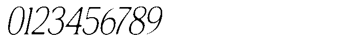 Fitgad Soft Thin Condensed Italic Font OTHER CHARS