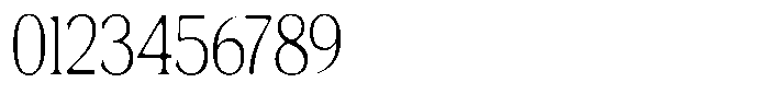 Fitgad Soft Thin Condensed Font OTHER CHARS