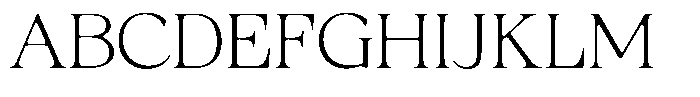 Fitgad Soft Thin Expanded Font UPPERCASE