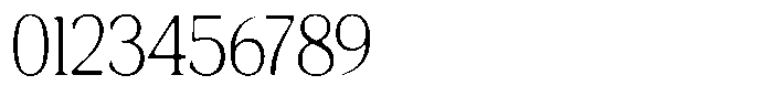 Fitgad Soft Thin Semi Condensed Font OTHER CHARS