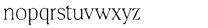 Fitgad Soft Thin Semi Condensed Font LOWERCASE