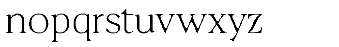 Fitgad Soft Thin Semi Expanded Font LOWERCASE