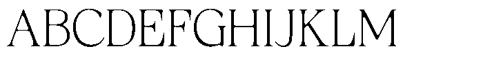 Fitgad Soft Thin Font UPPERCASE