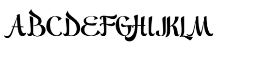 Fitriyah Font UPPERCASE