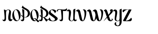 Fitriyah Font UPPERCASE